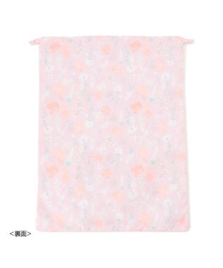 Chacott フラワー巾着L ロイヤルピンク