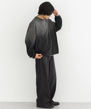 CRAFT STANDARD BOUTIQUE ヘビーウェイトグラデーションロンT Black