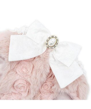 PET PARADISE cherircouture パールリボン ベスト 《ピンク》 小型犬 ピンク