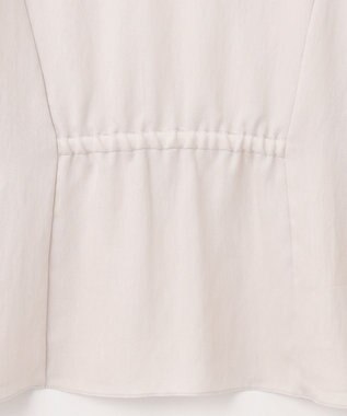 自由区 L パウダリーツィルパフスリーブ ブラウス ベージュ系