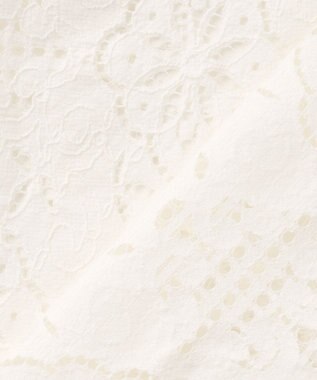 23区 【先行予約】ラッセルオーナメントレース キャミソール ブラウス ホワイト系