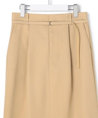 ICB L 【WEB＆一部店舗限定・撥水加工・洗える】C0SoftTwiLL ロングスカート チノ