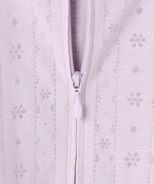 組曲 KIDS 【110-140㎝】 オパールレーシーパーカー ラベンダー