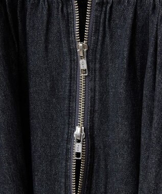 Green Parks ・ＳＵＧＡＲ　ＳＰＯＯＮ　デニムコルセットキャミワンピ Black