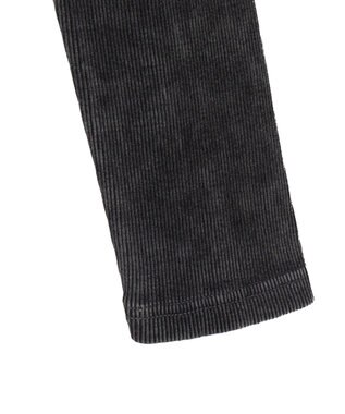 WEGO ヴィンテージウォッシュレースアップロンT スミクロ