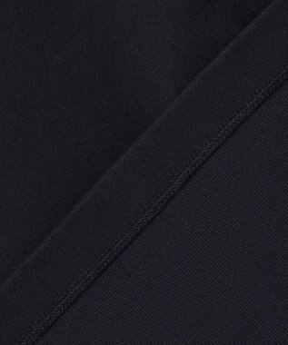 UNFILO ハイツイストスムース カーディガン ネイビー×パールボタン