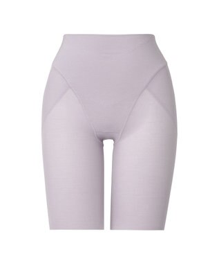 BRADELIS New York 【Yukine inc. 】ゆきねえ365綿混モアらくヒップサポートガードル23 補整下着 モーヴ