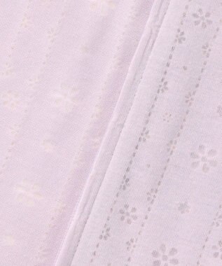 組曲 KIDS 【110-140㎝】 オパールレーシーパーカー ラベンダー