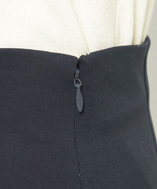 uncrave ダブルフェイスジャージー フレアスカート スレート