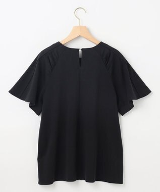 組曲 S 【WEB限定】スムースシルケット カットソー ブラック系