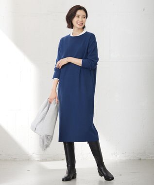 洗える】VIS/PE MILANO ニット ワンピース / J.PRESS LADIES S