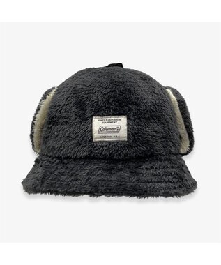 林八百吉商店 Coleman　キッズ　2way耳付きメトロハット チャコール