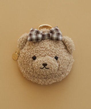 Maison de FLEUR リボンベアチャームポーチ