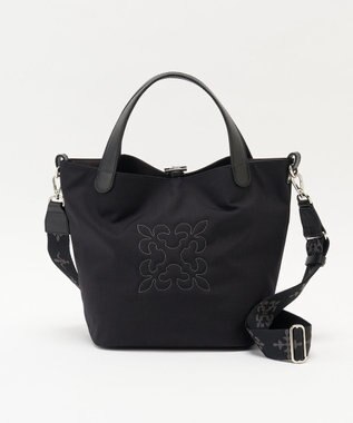 russet 《WEB限定》コーデュラナイロン2WAYミニトートバッグ(CE-1673-WEB) Black