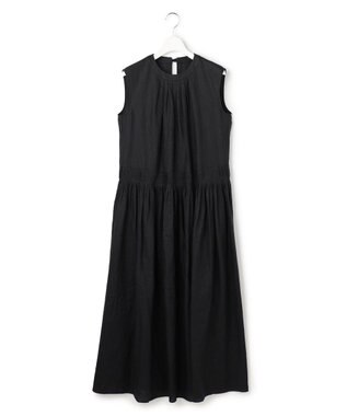 23区 S 【GOLD LABEL】ノーザンリネン バックリボン フレア ワンピース