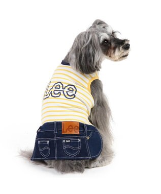 PET PARADISE Lee スカートつなぎ 《鹿子ボーダー》 小型犬 鹿子ボーダー