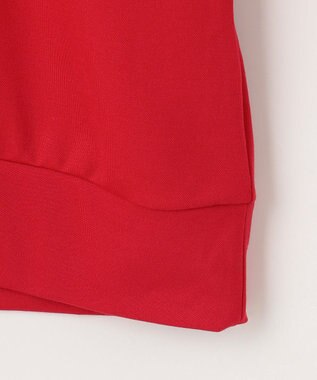 23区GOLF 【WOMEN】【吸水速乾/UVカット】スポーティ モックネックシャツ レッド系