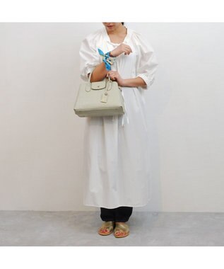 UNBILLION perche ゴートユーティリティヒネリかぶせトートS イエロー