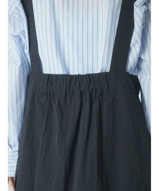 Green Parks ａ．ポケット付きジャンスカ Black