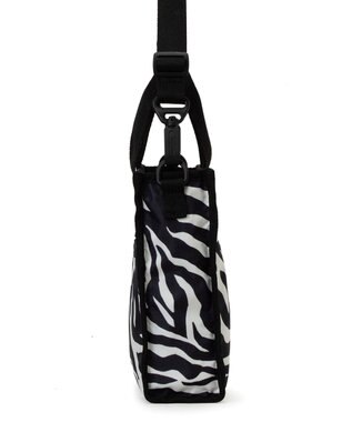 LeSportsac MINI N/S TOTE/クリームブラックゼブラ クリームブラックゼブラ