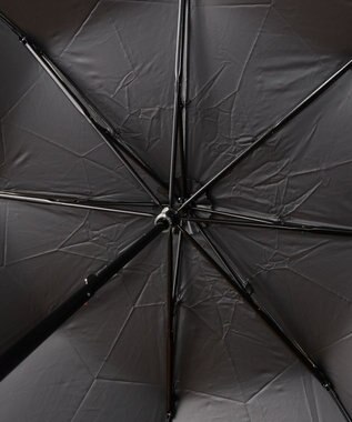 AURORA BLAO (ブラオ) ボーダー柄 晴雨兼用傘(折りたたみ傘) シルバーグレー