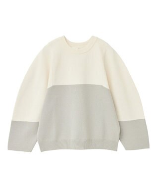 Green Parks ・ｆｕｒｒｙ　ｒａｔｅ　かる～いニットプルオーハ Ivory