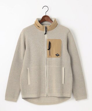 JOSEPH ABBOUD MOUNTAIN 【イージーケア/速乾性/ライナードッキング対応・軽量糸使用】 コンビジップ ブルゾン アイボリー系