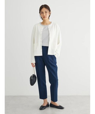 Green Parks きれいシルエットパンツ（アンクルテーパード） Dark Navy