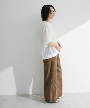 Green Parks 袖バルーンドッキングプルオーバー Off White