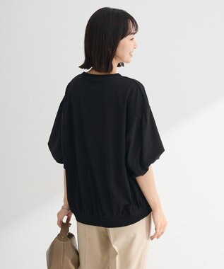 Green Parks 袖バルーンドッキングプルオーバー Black