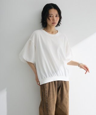 Green Parks 袖バルーンドッキングプルオーバー Off White