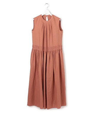 23区 S 【GOLD LABEL】ノーザンリネン バックリボン フレア ワンピース
