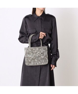 UNBILLION カシュカシュ cachecache / メタルビーズミニトートバッグ