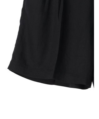 AMERICAN HOLIC リネンブレンドショートパンツ Black