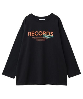 AMERICAN HOLIC ＲＥＣＯＲＤＳロングＴシャツ Black