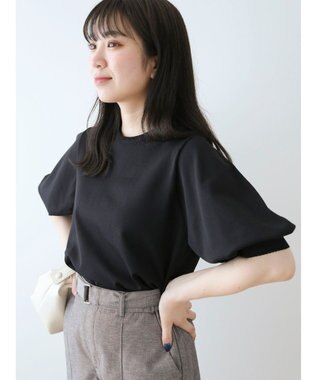 Green Parks パフ５分袖ニットプルオーバー