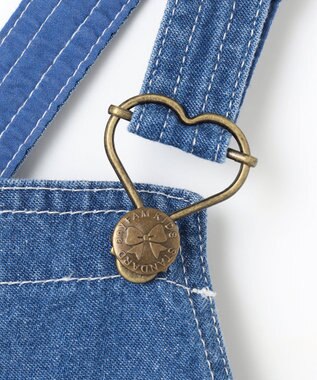 ANY KIDS デニムジャンパースカート ブルー