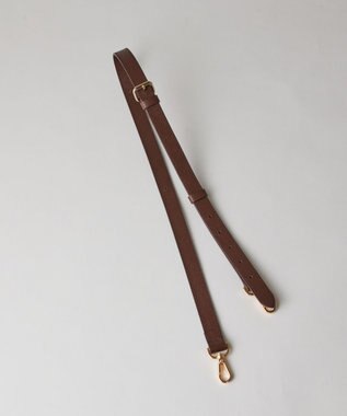 russet ナイロンラフィアショルダーバッグ(CE-1713) D.Brown