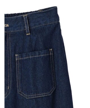 Green Parks ・ＥＬＥＮＣＡＲＥ　ＤＵＥ　デニムワイドパンツ Indigo