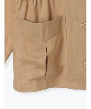 Te chichi ノーカラーサファリジャケット《2026 spring catalog item》 ベージュ