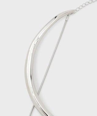 GRACE CONTINENTAL メタルボリュームチョーカー シルバー