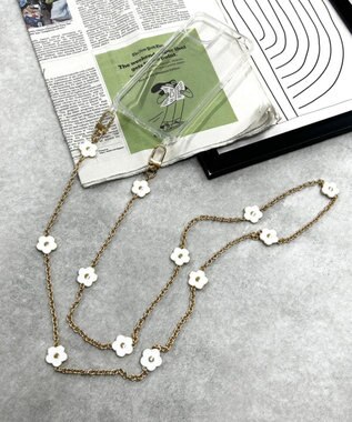 WEGO メタルフラワーストラップ 柄2