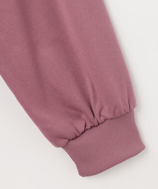 ANY SIS 【洗える】ミニ裏毛エンボスロゴ カットソー ピンク