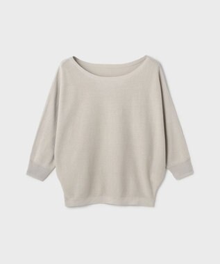 GRACE CONTINENTAL ドルマンニットトップ グレー
