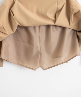 WEGO カーゴチノプリーツスカパン ベージュ