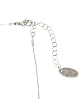 AMERICAN HOLIC メタルパールトップネックレス Silver