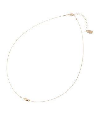 AMERICAN HOLIC メタルパールトップネックレス Gold