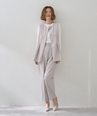 YECCA VECCA ワイドパンツ Gray Beige