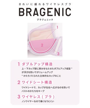 une nana cool Happy bloom ぷっくり上胸と背中すっきり BRAGENIC BE