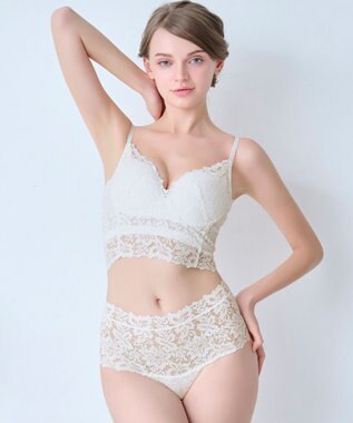 BRADELIS New York 【BRADELIS Me】 Perfumyレーシィスタイルビキニ24S1 オフホワイト